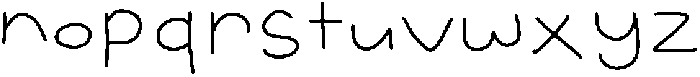 SL Magic Paw Light otf (300) Font LOWERCASE