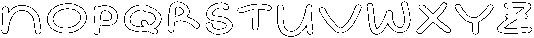 SL Magic Paw Outline Bold otf (700) Font UPPERCASE