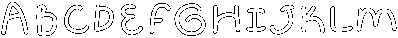 SL Magic Paw Outline Regular otf (400) Font UPPERCASE