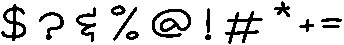 SL Magic Paw Regular otf (400) Font OTHER CHARS