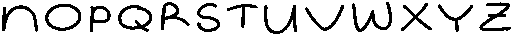 SL Magic Paw Regular otf (400) Font UPPERCASE