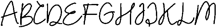 SL Signrules Regular otf (400) Font UPPERCASE
