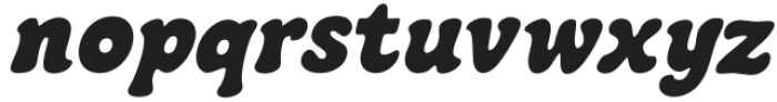 SL Somefun Italic Regular otf (400) Font LOWERCASE