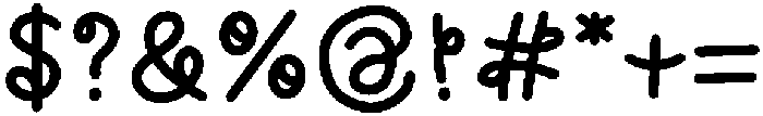 SL Sugar Bunch Regular otf (400) Font OTHER CHARS