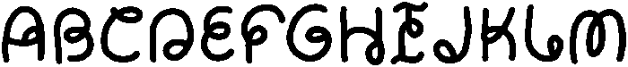 SL Sugar Bunch Regular otf (400) Font UPPERCASE