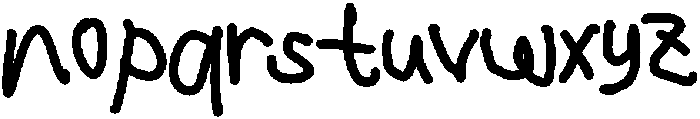 SL Wronghand Regular otf (400) Font LOWERCASE