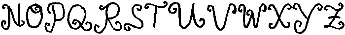 SLAmoreHouse-Regular otf (400) Font UPPERCASE
