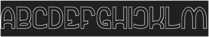 SLEEP TIGHT-Hollow-Inverse otf (400) Font UPPERCASE