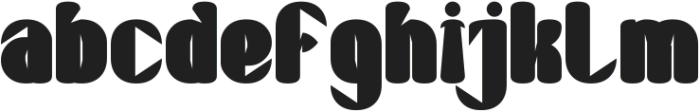 SLICE OF LIFE Bold otf (700) Font LOWERCASE