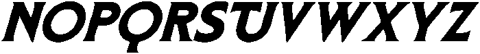 SLTF ARCILLA Black Italic otf (900) Font UPPERCASE