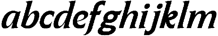 SLTF ARCILLA Bold Italic otf (700) FONT