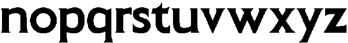 SLTF ARCILLA Bold otf (700) Font LOWERCASE