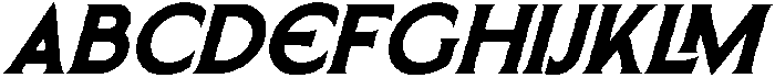 SLTF ARCILLA ExtraBold Italic otf (700) Font