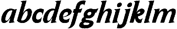 SLTF ARCILLA ExtraBold Italic otf (700) FONT