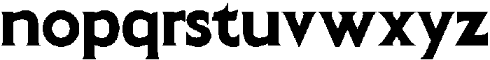 SLTF ARCILLA ExtraBold otf (700) Font LOWERCASE