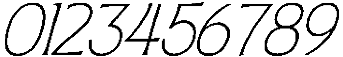 SLTF ARCILLA ExtraLight Italic otf (200) Font OTHER CHARS