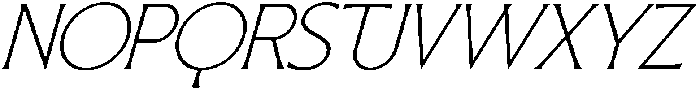 SLTF ARCILLA ExtraLight Italic otf (200) Font UPPERCASE