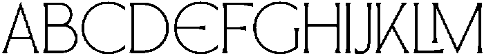 SLTF ARCILLA ExtraLight otf (200) Font UPPERCASE