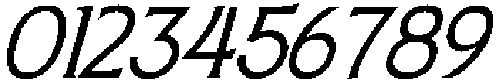 SLTF ARCILLA Italic otf (400) Font OTHER CHARS
