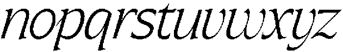 SLTF ARCILLA Light Italic otf (300) Font LOWERCASE