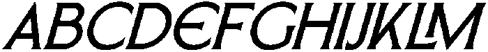 SLTF ARCILLA Medium Italic otf (500) Font UPPERCASE