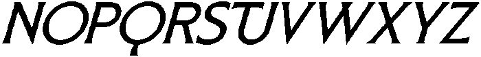 SLTF ARCILLA Medium Italic otf (500) Font UPPERCASE