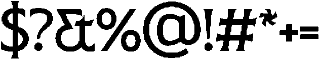 SLTF ARCILLA Medium otf (500) Font OTHER CHARS