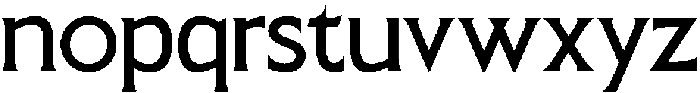 SLTF ARCILLA Medium otf (500) Font LOWERCASE