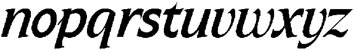 SLTF ARCILLA SemiBold Italic otf (600) Font LOWERCASE