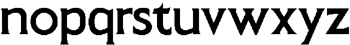 SLTF ARCILLA SemiBold otf (600) Font LOWERCASE