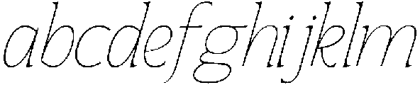 SLTF ARCILLA Thin Italic otf (100) FONT