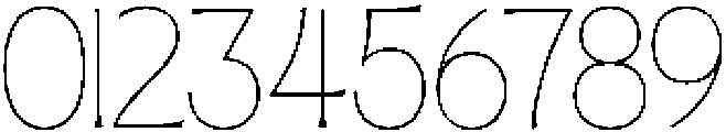 SLTF ARCILLA Thin otf (100) Font OTHER CHARS
