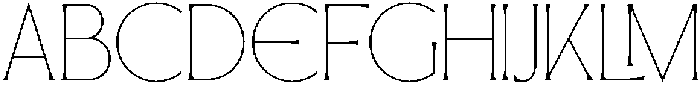 SLTF ARCILLA Thin otf (100) Font UPPERCASE