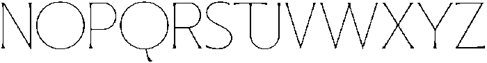 SLTF ARCILLA Thin otf (100) Font UPPERCASE