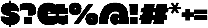SLTF Curo Sharp otf (400) Font OTHER CHARS