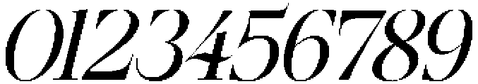 SLTF Hazel Shore Italic otf (400) Font OTHER CHARS