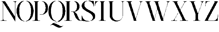 SLTF Hazel Shore Regular otf (400) Font UPPERCASE