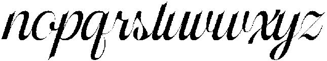 SLTF Hazel Shore Script otf (400) Font LOWERCASE
