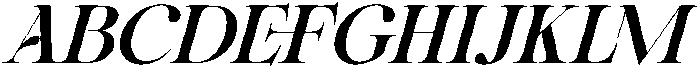 SLTF Netsera Bold Italic otf (700) Font UPPERCASE