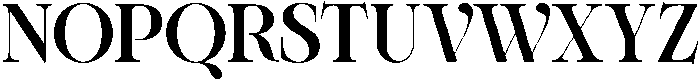 SLTF Netsera Bold otf (700) Font UPPERCASE