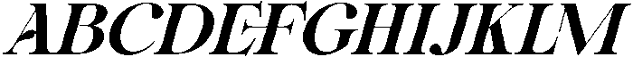 SLTF Netsera ExtraBold Italic otf (700) Font UPPERCASE