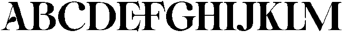 SLTF Netsera ExtraBold otf (700) Font UPPERCASE