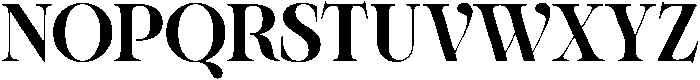 SLTF Netsera ExtraBold otf (700) Font UPPERCASE