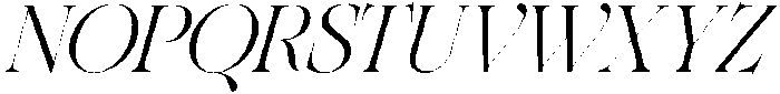 SLTF Netsera Light Italic otf (300) Font UPPERCASE