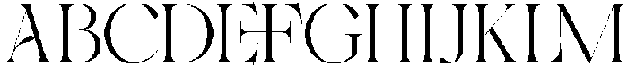 SLTF Netsera Light otf (300) Font UPPERCASE