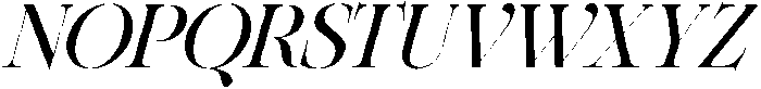 SLTF Netsera Medium Italic otf (500) Font UPPERCASE