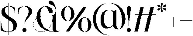 SLTF Netsera Medium otf (500) Font OTHER CHARS