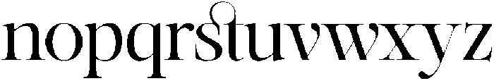 SLTF Netsera Medium otf (500) Font LOWERCASE