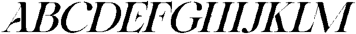 SLTF Netsera SemiBold Italic otf (600) Font UPPERCASE