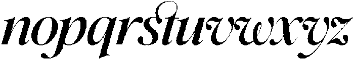 SLTF Netsera SemiBold Italic otf (600) Font LOWERCASE